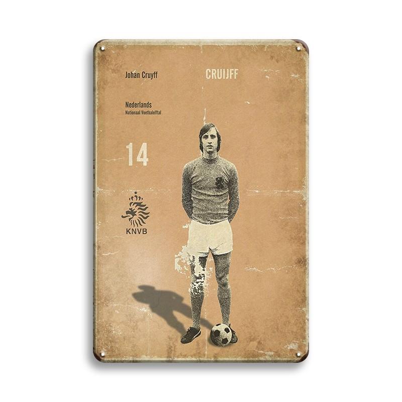 INEED SKIING Sport Vintage Metal Sign Wall Decor Retro Wall Decor Football Running Poster Decorative Tin Plate Wall Iron Plaque