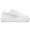 Puma Oslo Maja Lightweight Durable Non-Slip Low-Top Skate Shoes Women Sneakers White Blue 374864-03