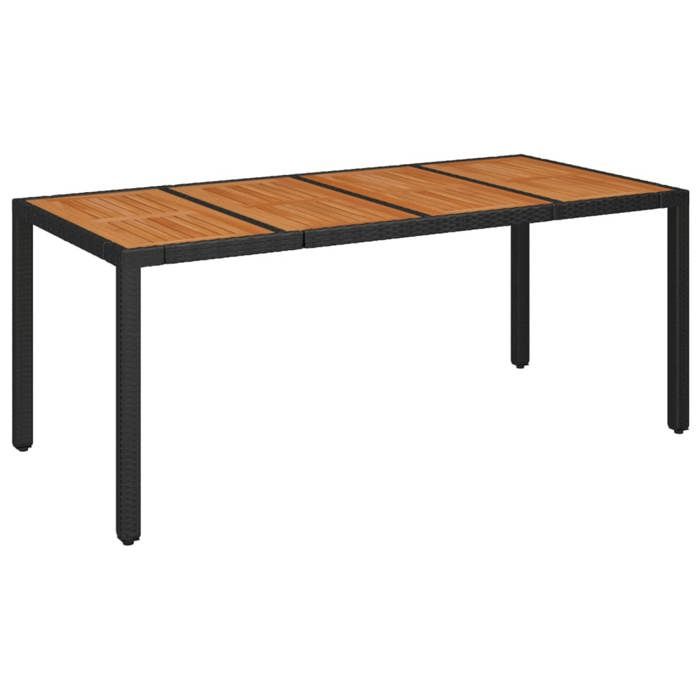 VidaXL Ensemble à Manger de Jardin avec Coussins 9 pcs, Table et Chaises avec Dossier Réglable, Meubles d'Extérieur Patio 3212238
