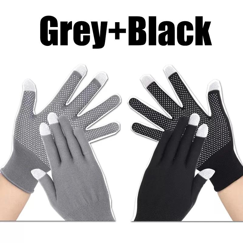 Anti-slip Touchscreen Gloves Men Women Gloves Lightweight Thin Breathable Anti-UV Windproof Mittens for Driving Outdoor Riding
