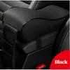 New 1PC Car Center Console Box Armrest Pad Black PU Leather Soft Cushion Universal