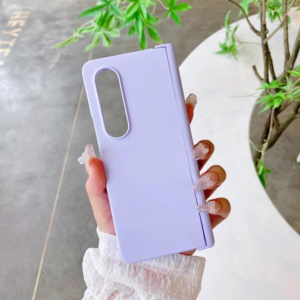 Applicable to Samsung zfold7 Macaron mobile phone case Z FOLD5/4/3 folding screen matte 360 all-inclusive mobile phone case
