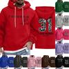Hooded Sports Tracksuit Unisex Running Outfits Long Sleeve Pullover Hoodies Sweatshirt