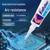 Kafute K-704L Silicone Sealant: 45g Waterproof, High Temp-Resistant White Glass Glue for Electronics