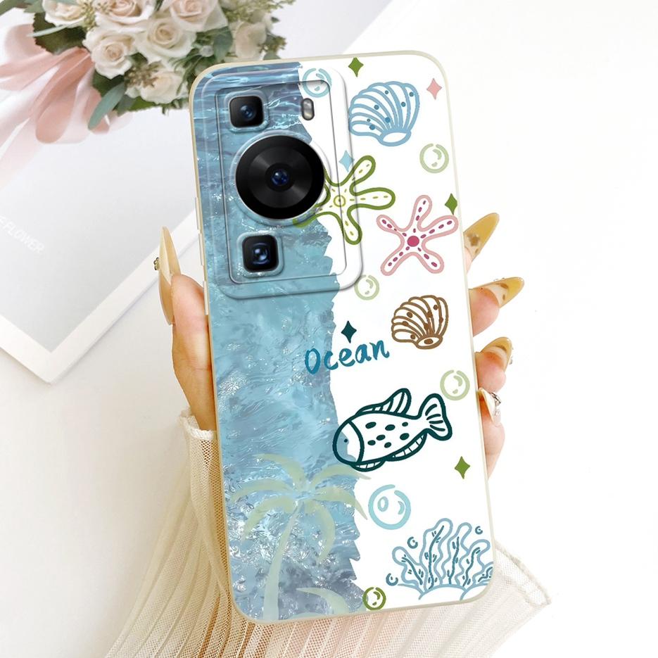 For Huawei P60 Pro Case MNA-AL00 MNA-LX9 Cute Rabbit Cartoon Cover Soft TPU Phone Case For Huawei P60 Art P 60 Pro Fundas Bumper