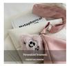 2024 Trendy Korean Style Large Capacity Solid Color Women's Shoulder Tote Handbag