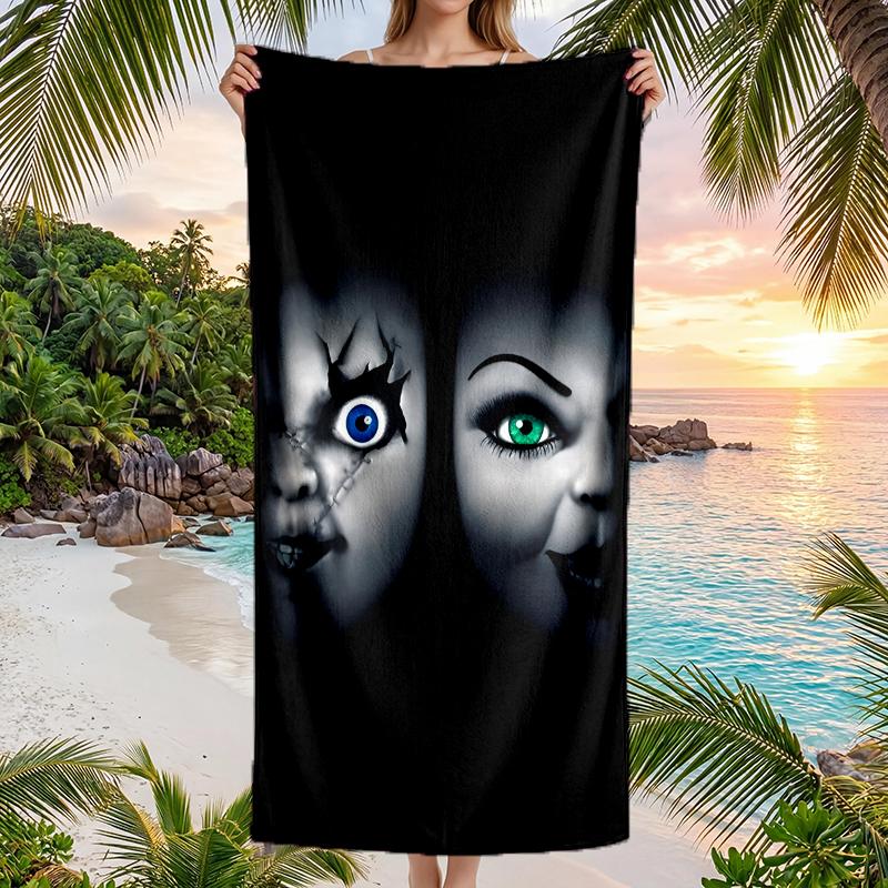 Chucky Fashion Beach Towel: Ideal for Summer Adventures Soft, absorbent and quick drying suitable for swimming and bathing