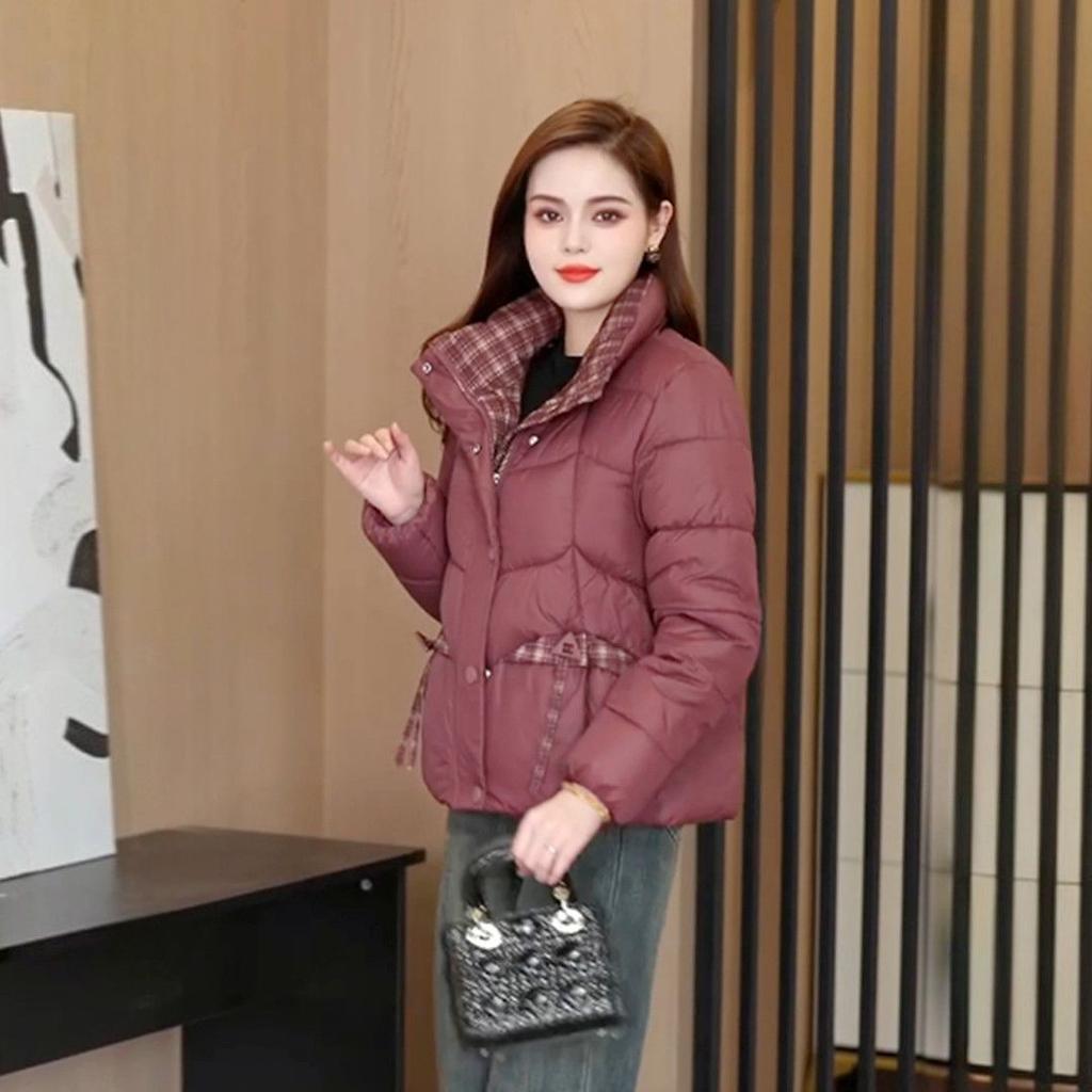 Fashion Short Cotton-padded Coat Ladies Winter  New Thick Down Jacket Women Parkas Casual Outcoat Western Style Overcoat Top