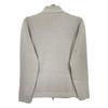 FILIPPO DE LAURENTIIS BZ1ML CR12M Beige Crepe Cotton Mock Neck Zip-Up Blouson Jacket 48 beigeUsed