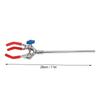 Lab Three Jaw Rotating Clamp Zinc Alloy Lab Retort Stand Condenser Flask Clamp Adjustable