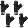 4PCS Fuel Injector Compatible For Mercury Marine EFI 4 Stroke 30, 40, 50, 60 HP Engines 25342385 93345842 2002-2010
