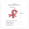 Colorful Candy Cane Xmas Tree Decorations Festive Striped Lightweight Christmas Pendants 2025 Xmas Decorations For Home Decors