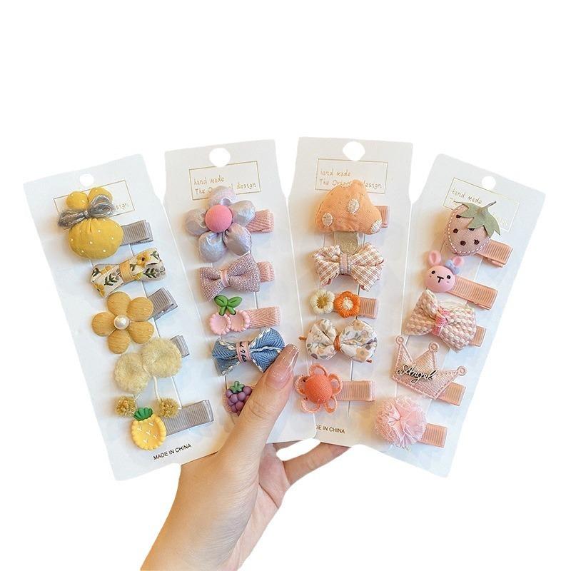 Adorable No-Damage Hair Clips for Baby Girls