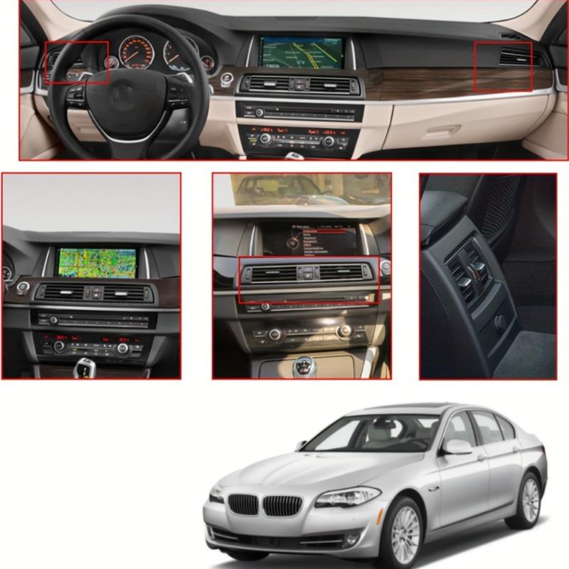For BMW F10/F18 520i/525i/528i/530i (2010-2017) - LHD Dashboard Air Vent Grille AC Outlet Panel, for Front & Rear Vents