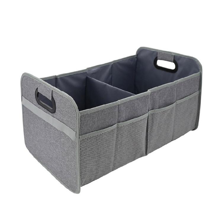 Convenient Car Boot Organizer Box Easy Installation with Strong Load Capacity Suitable for Efficient Space Utilization