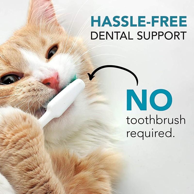 Pó para Limpeza de Dentes de Animais de Estimação Para Cães e Gatos Para Melhorar o Mau Hálito e Remover Tártaro e Limpeza Oral.