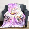1Pc Superhero Girls' Adventure Blanket For Couch Bed Plush Cozy Fuzzy Blanket Super Soft Warm Blankets For Fall And Winter 0918243