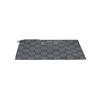 Gucci GG Monogram Gray Canvas Leather Trim Zip Pouch Wristlet Clutch Bag For Daily Use & Travel