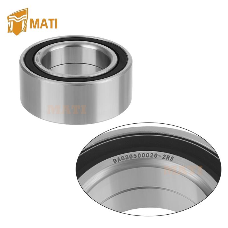 Front Wheel Bearings Seals for Honda FourTrax 300 Rancher 350 400 420 Only for 4x4 91051-HC5-003 91209-HN2-003 91256-HC5-003