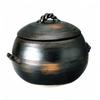 Misuzutouki Banko Ware Rice Pot, 3-cup Capacity, Brown, Iga Style, M4806