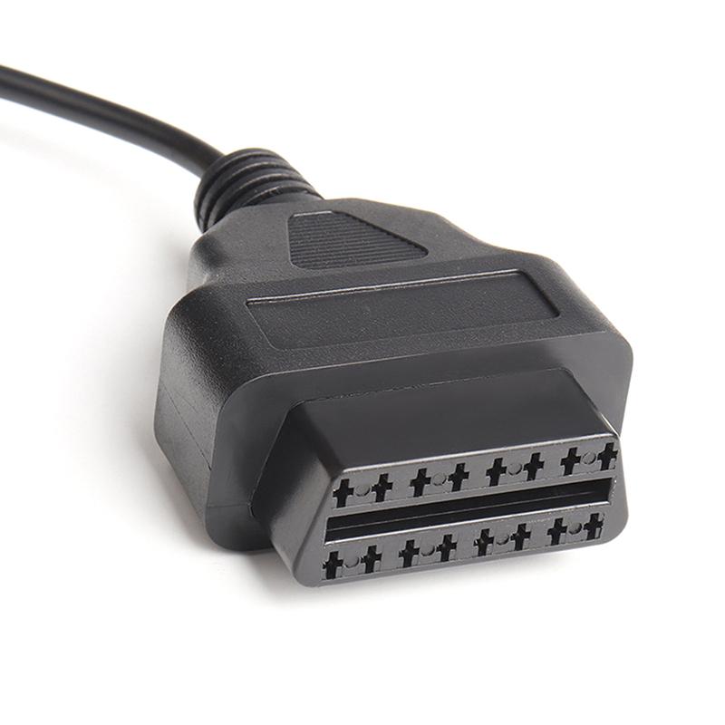 1pcs New 16Pin OBD To USB Port Charger Adapter Cable Connector Diagnostic Tool Car Accessories
