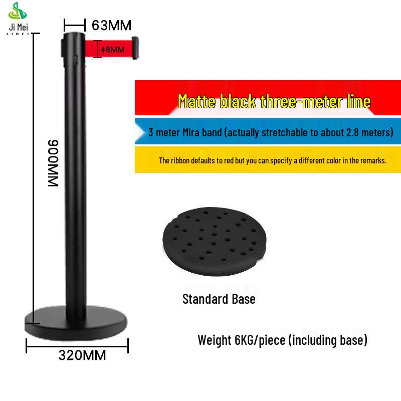 Outdoor Retractable Queue Stanchion