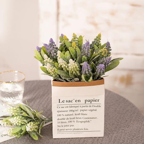 Anti-fade 6 Colors Great Eco-friendly Faux Greenery Flower Decor Simulation Flower