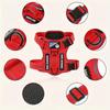 Service Dog Harness & Leash Set with 1pc Folding Bowl Reflective Adjustable Dog Vest Harness Soft Oxford Pet Harness For Small M