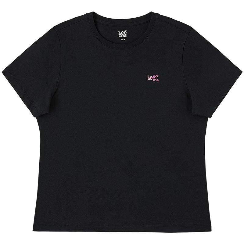 Lee Women s 2026 S/S Standard Fit Gradient Logo Crew Neck T-shirt M