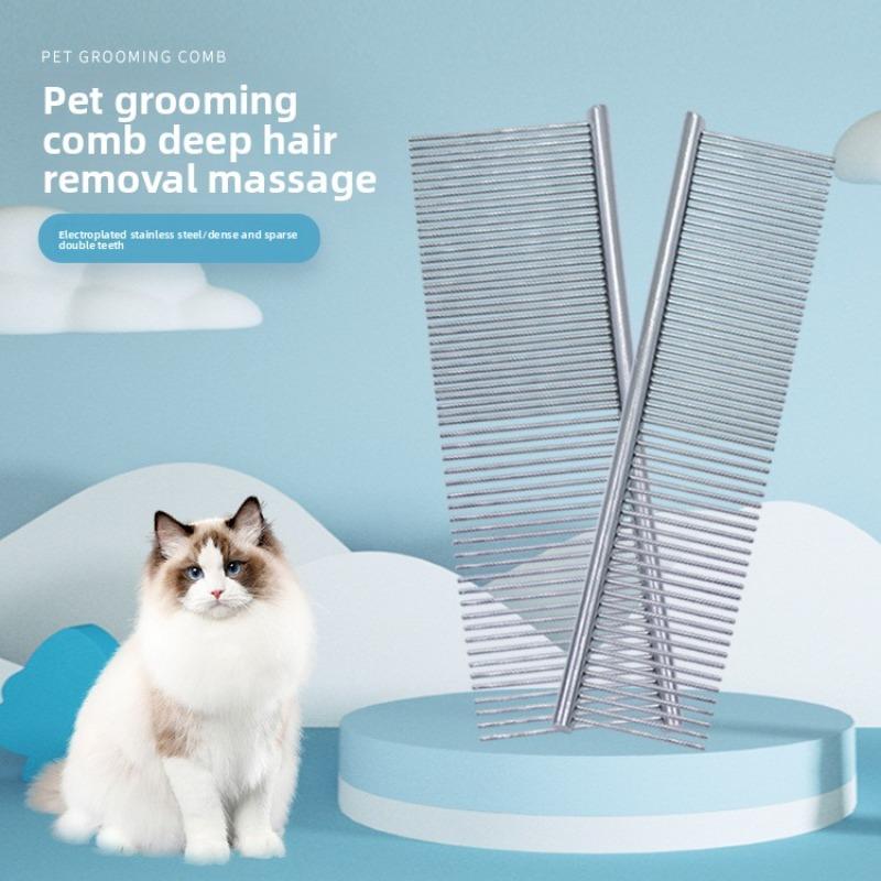 Stainless Steel Combs, Pet Combs, Grooming Combs, Dog Brushes, Pet Supplies, Dog Combs, Teddy Golden Retriever Combs