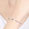 Temperament Bracelet Female Simulation Diamond Bracelet Simple Low Luxury Love Heart Bracelet Jewelry