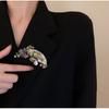 Senior Brooches Flower Leaf Brooch Pins for Women Suit Pendant  Fashion Brooches Jewelry