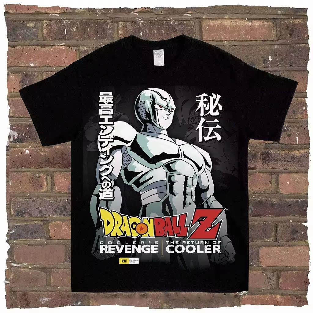 

2026 Summer Dragon Ball Retro Pure Cotton Fitness Tshirt Unisex Shortsleeved Family Unisex Childrens Casual Shirt Ins Y2k M