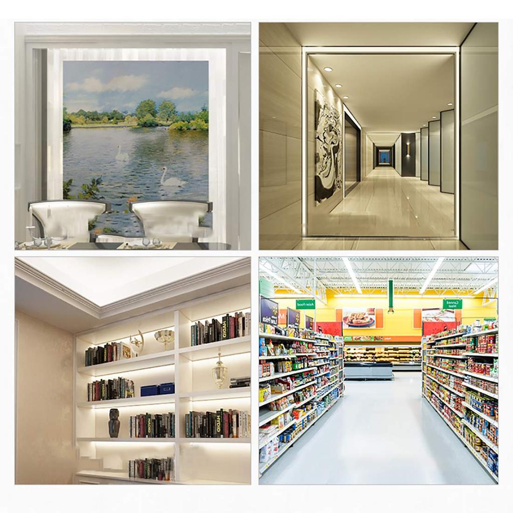 40W LED Fluorescent Light Fixture, Integrated T5 LED Tube, 18W LED, 6000K-6500K Daylight, Ceiling Light, Bar Light, Base Light, 120cm, Fluorescent