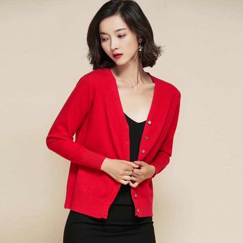 Women's Autumn Winter Tops Blouse Knit Knitwear Coat Sweater Cardigan For Women Streetwear Korean Clothes