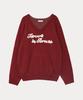 TARVERT Loose V-Neck Knit - Red