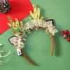 Christmas Headband LED Lights Christmas Gifts Snowflake Xmas Tree Hair Band Christmas Decorations for Girls Women New Year Gifts