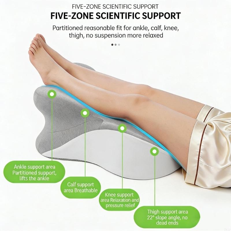 Breathable Supportive Leisure Pillow Accommodates Various Reclining Positions