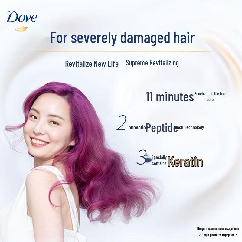 Dove Shampoo Twin Pack & Refined Soybean Oil Bundle