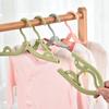 Folding Hangers Portable Outdoor Non-Slip Hanger Portable Travel Cloth Hanger Clothespin Towel Sock Storage Closet Organizer