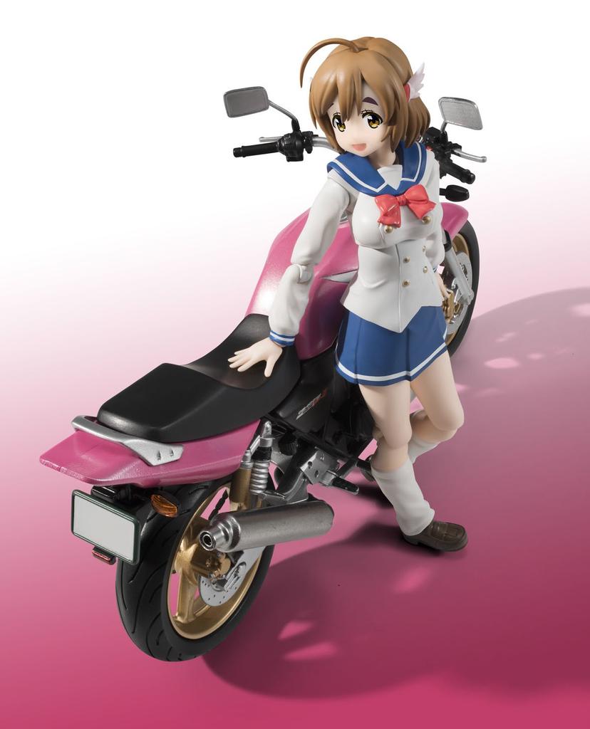 TAMASHII NATIONS Sakura Hane CB400 SUPER FOUR 135mm painted movable figure S.H.Figuarts Bakuon!! (uniform) & approx. PVC&ABS