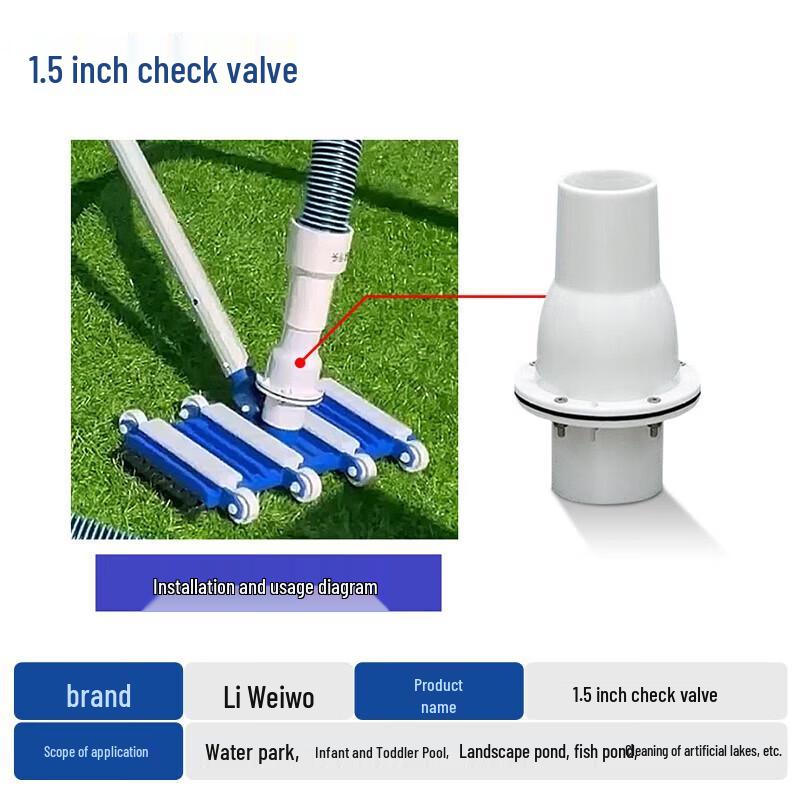 Liweiwo Manual Pool & Pond Vacuum Cleaner Accessory Kit