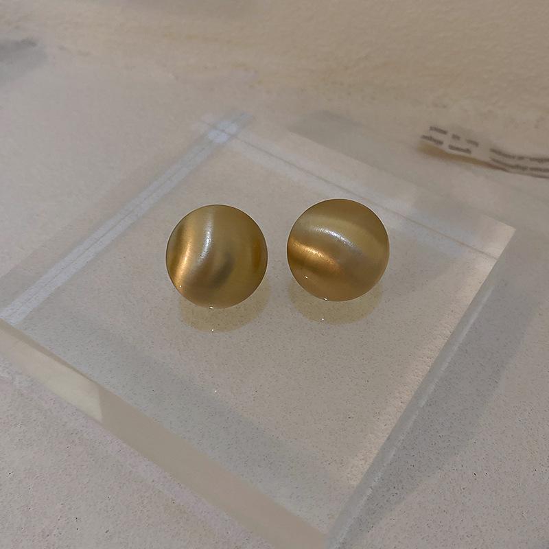 Metal Simple Versatile Earrings Personality Exaggerated Earrings Temperament Advanced Sense Earrings Fashion Earrings Women