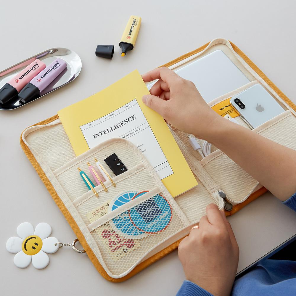 Funnymade File Organizer Tablet Pouch - A5 6 Colors
