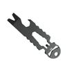 Multifunction Stainless Steels Pry Bar Tool Survival Tool, Multipurpose Crowbars Tool Bottle Opener Outdoor Camping Tool