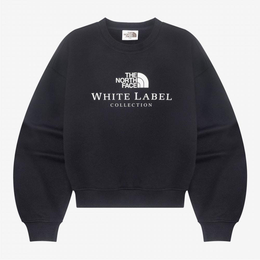 The North Face White Label Signature Sweatshirt Black Nm5mr51k