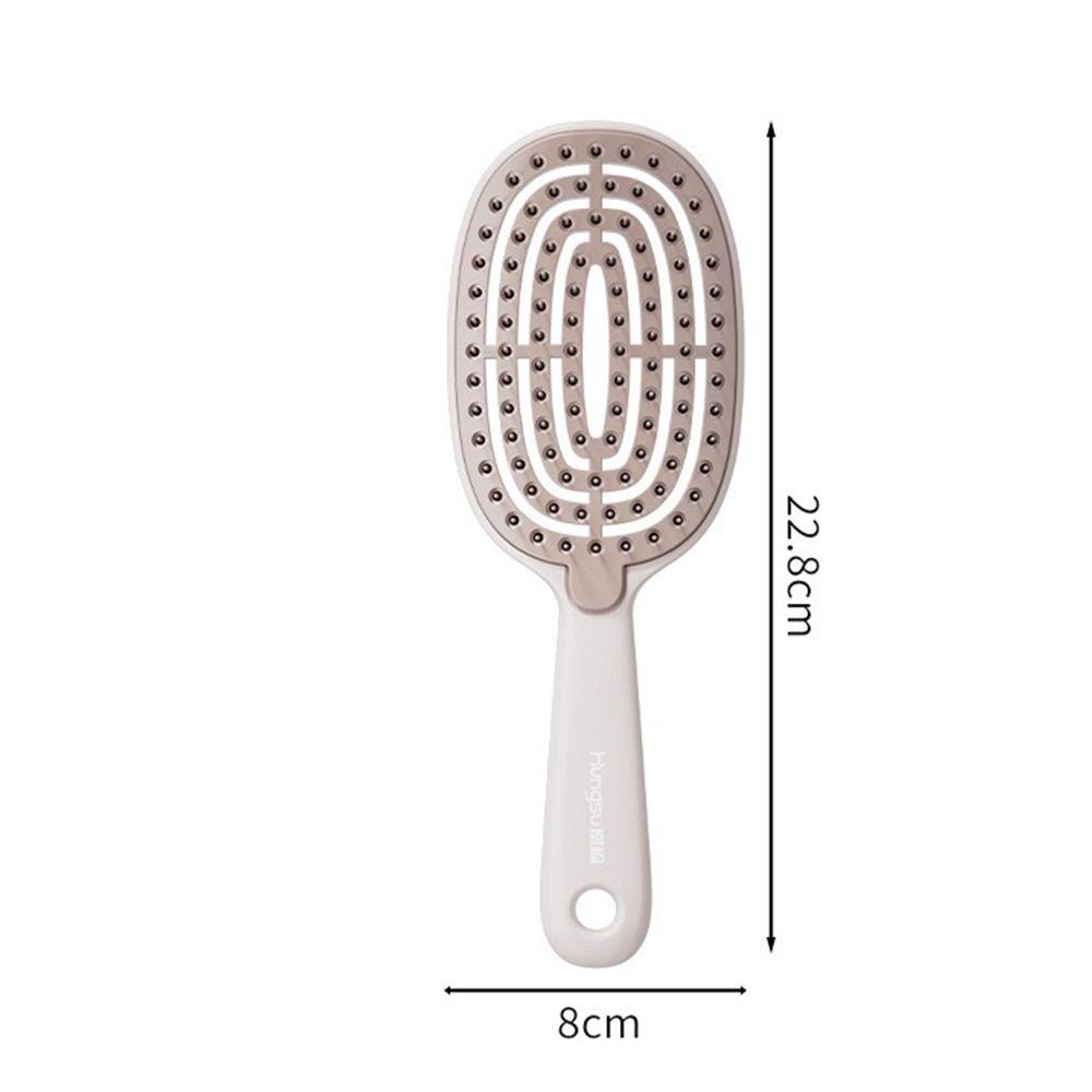 Hollow Scalp Massage Brush Anti-static Salon Styling Tool Fashion Massage Comb  Styling Tool