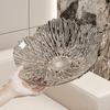 1pcs Light Luxury New Fruit Tray Home Living Room Snacks Large Capacity High Aesthetic Value Petal Placement Tray