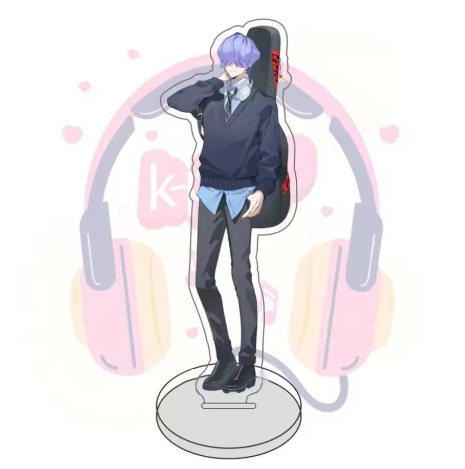 Kpop Demon Hunters Acrylic Stand K-Pop Acrylic Big Stand K-Pop Demon Hunters Acrylic Display K-Pop Acrylic Standee K-Pop Demon 15CM