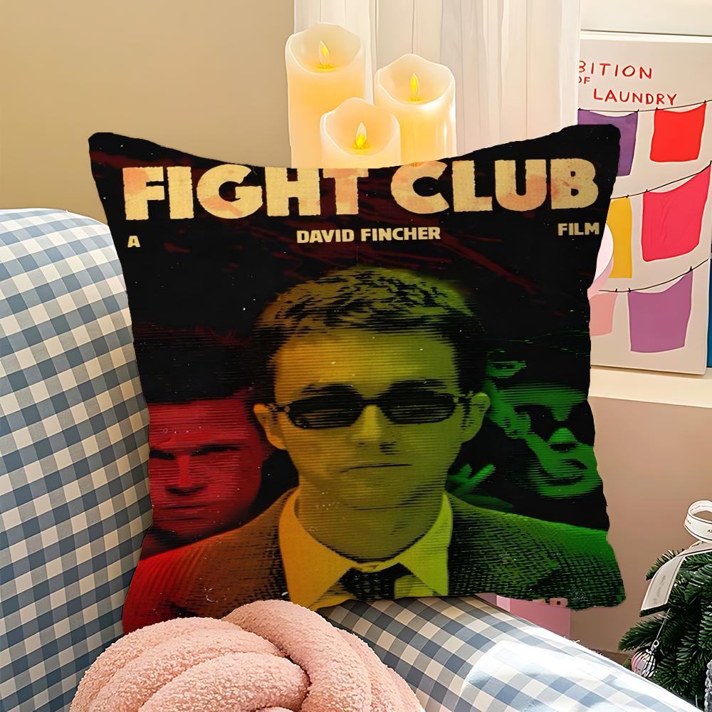 

Movie Fight Club Pillowcases Home Bedding Decorative Pillow Cover Wedding Super Soft Pillow Case 40cmx40cm